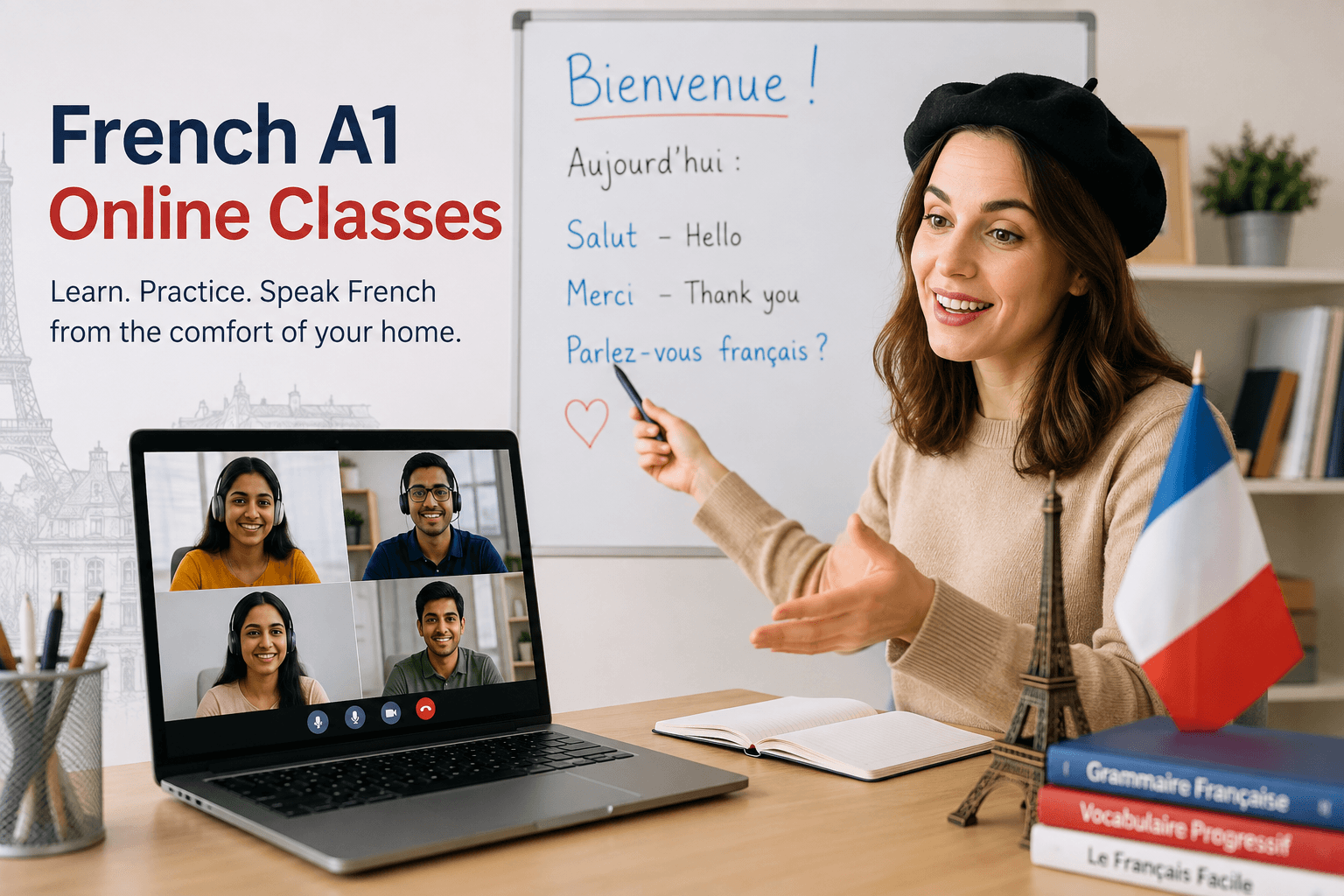 French A1 online Classes