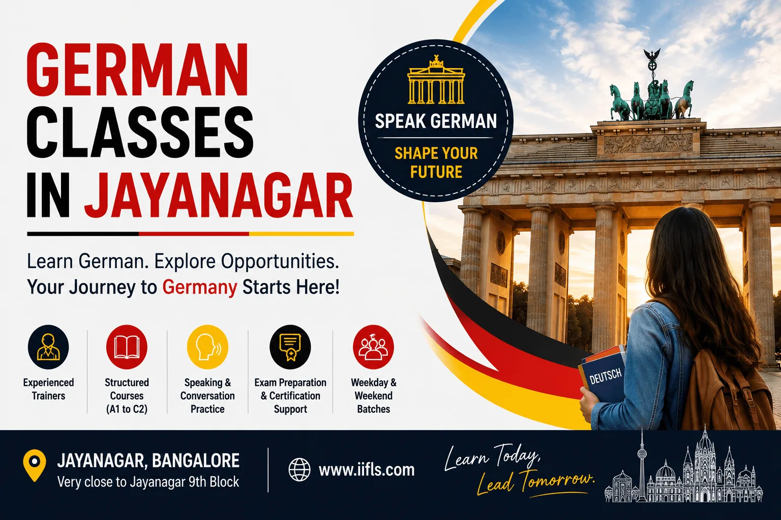 Are you looking for German Classes in Jayanagar