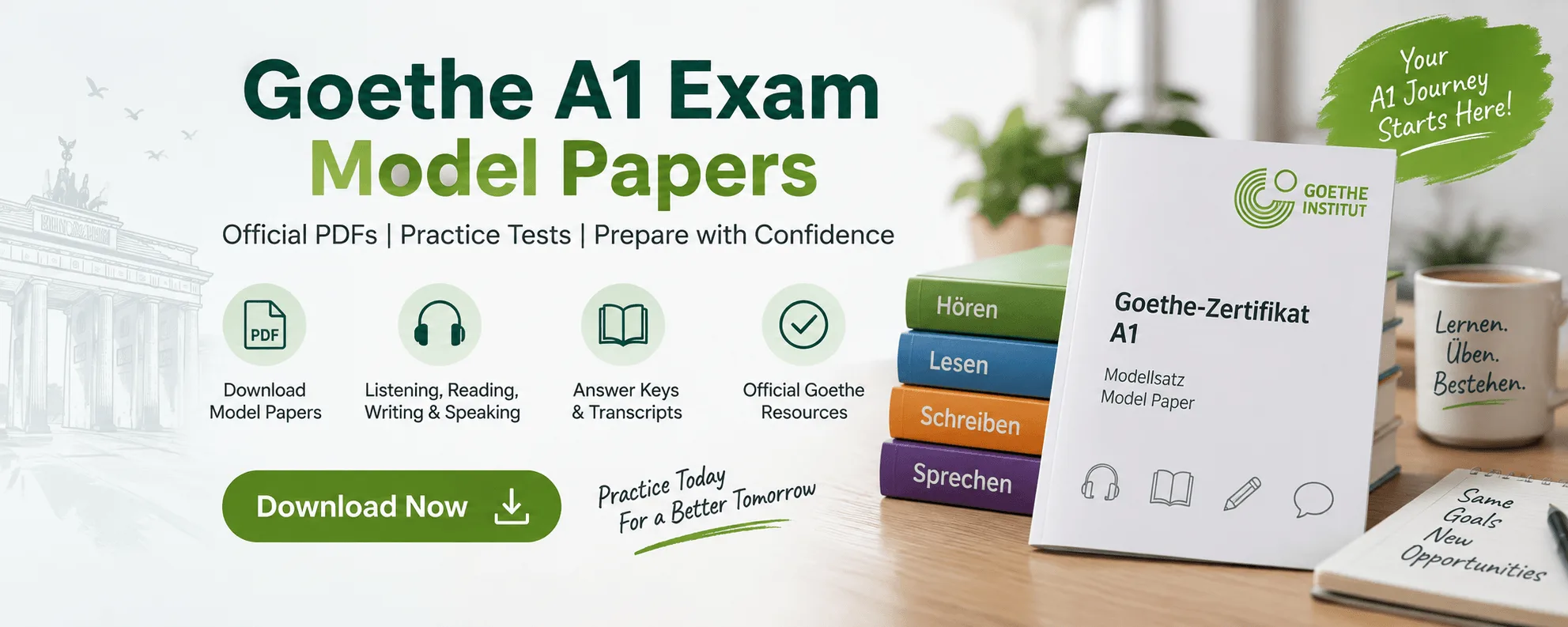 Goethe A1 Exam: Goethe Test A1 & Goethe Institut Test A1 Guide