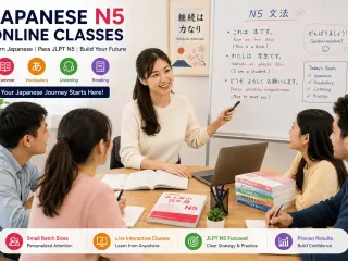 Japanese N5 Online Classes: JLPT N5 Guide