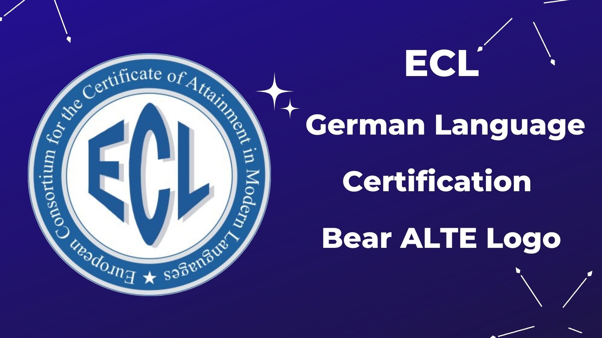 ECL German Language Certification