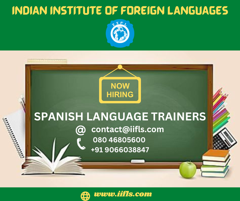 Spanish language trainers job openings