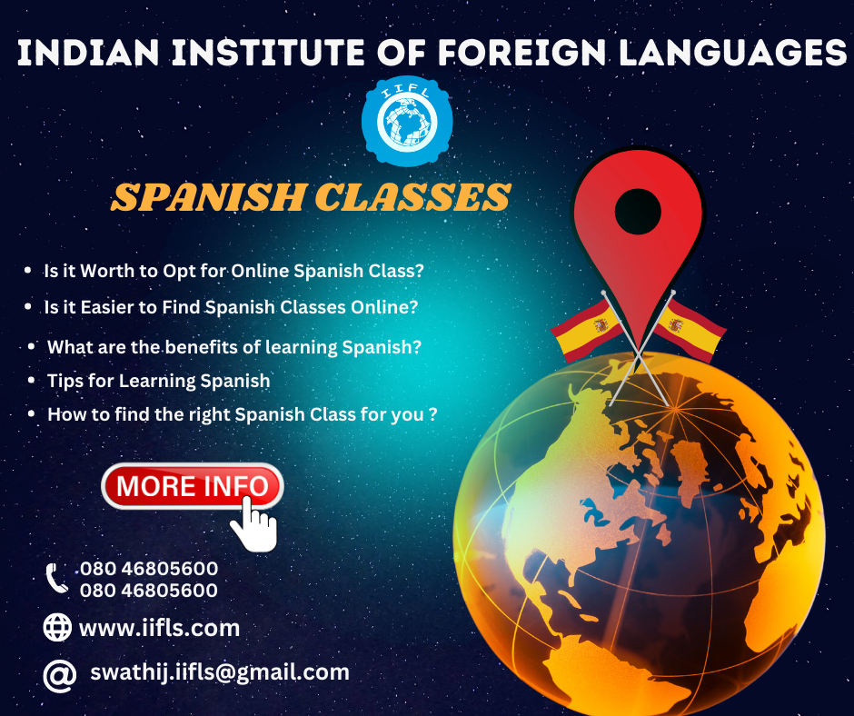 Spanish classes near me or online classes