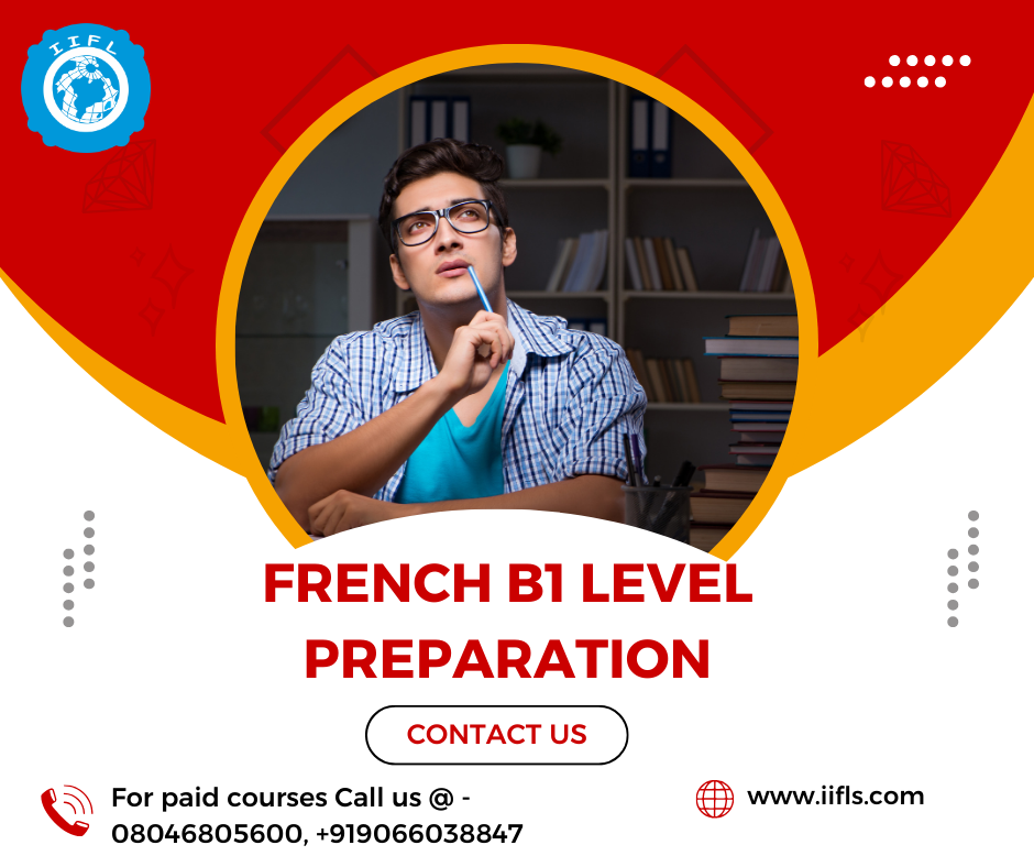 French B1 level preparation