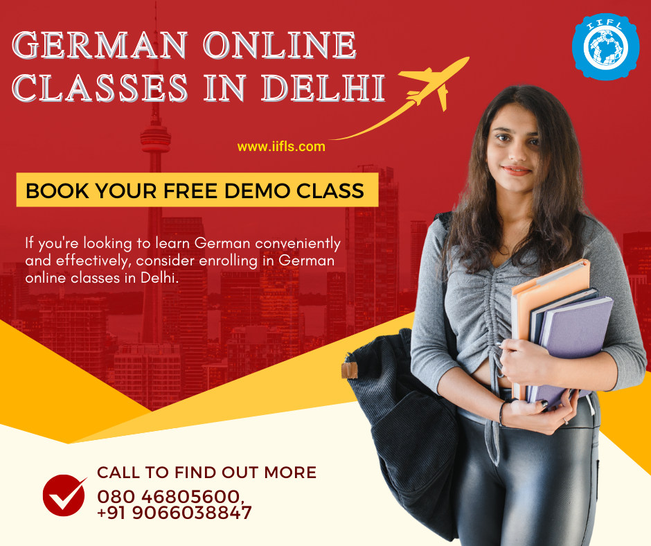 German online classes in Delhi