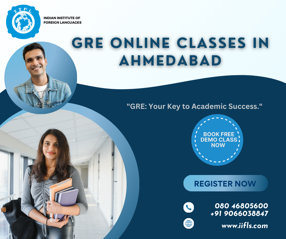 GRE Online Classes in Ahmedabad
