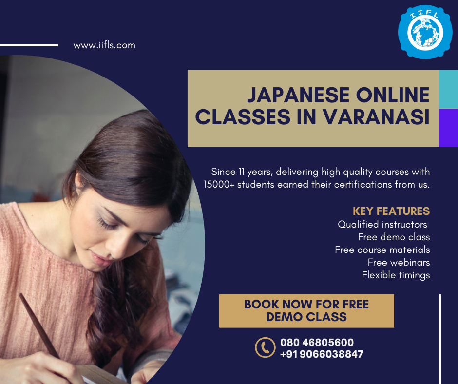 Japanese Online Classes in Varanasi