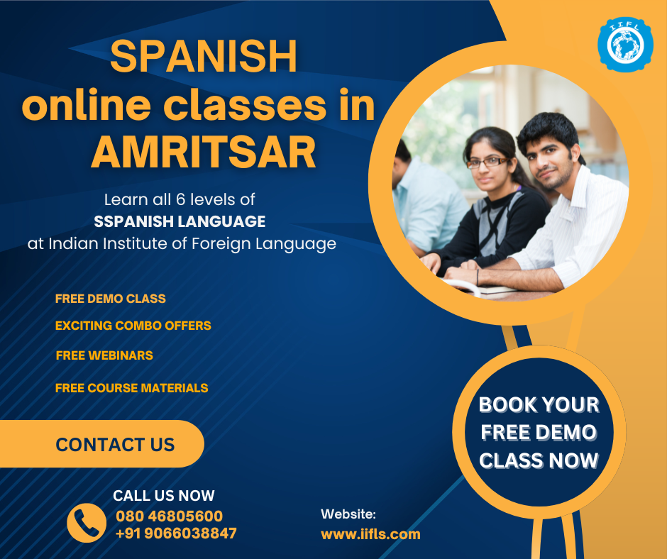 Spanish Online Classes in Amritsar