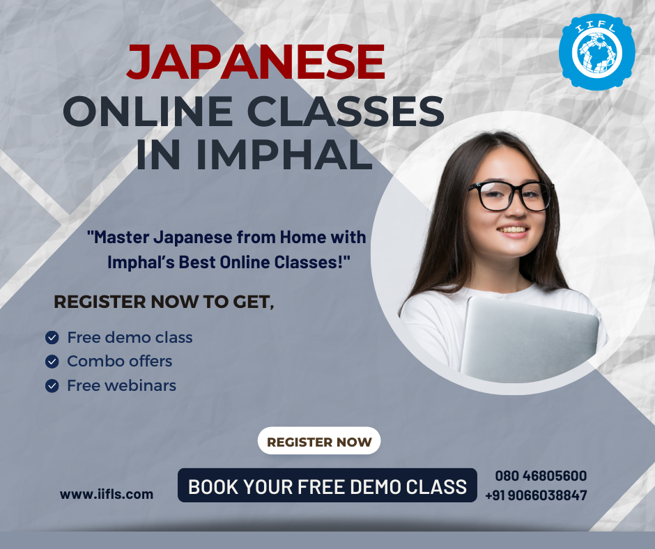 Japanese online classes in Imphal