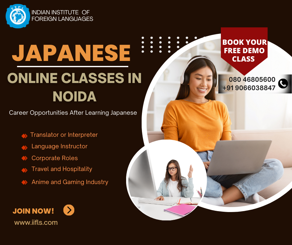 Japanese online classes in Noida