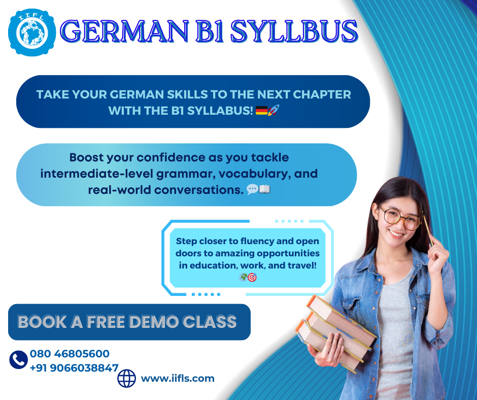 German B1 syllabus