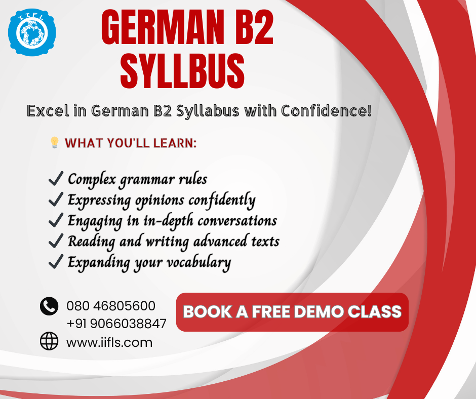 German B2 Syllabus