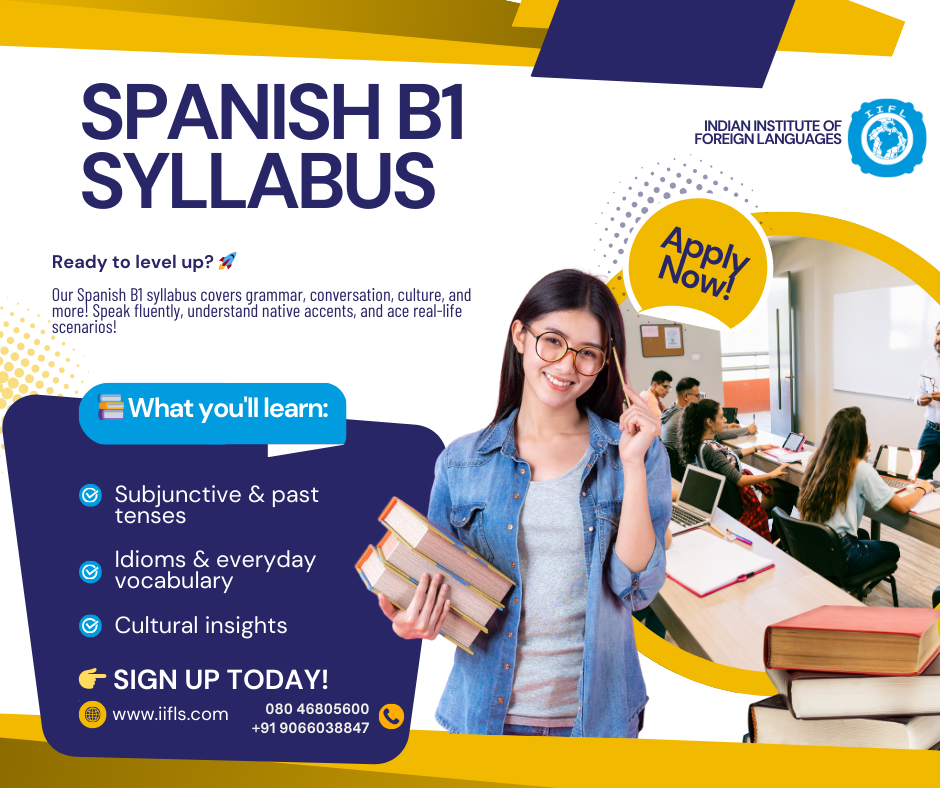 Spanish B1 syllabus
