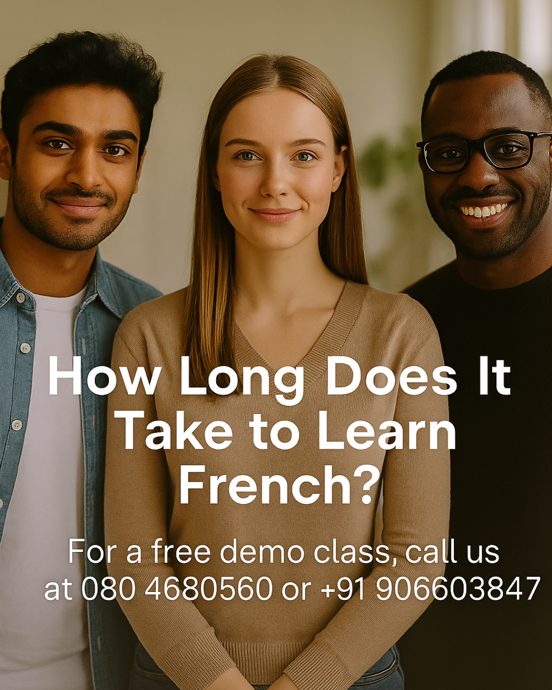 How long does it takes to learn French