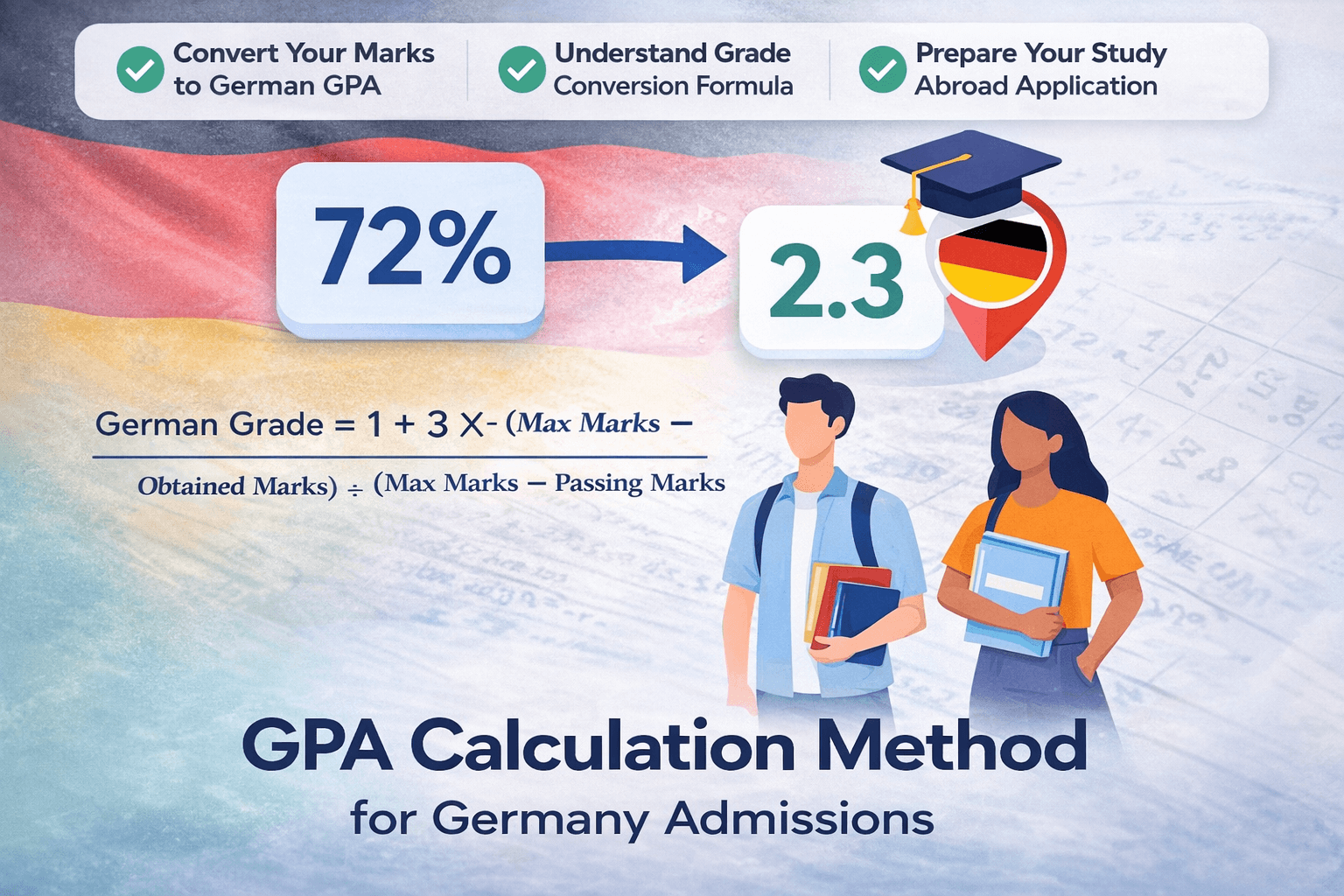 GPA Calculation Method for Germany Admissions